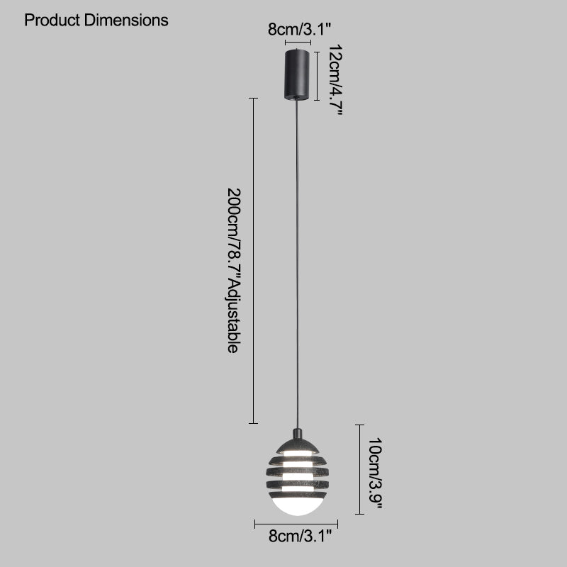 WOMO Beehive Small Pendant Light-WM2242