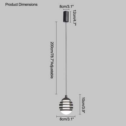 WOMO Beehive Small Pendant Light-WM2242