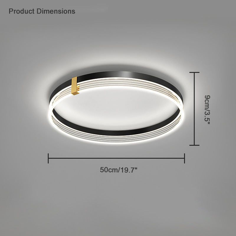 WOMO Round Flush Mount Ceiling Light-WM1057