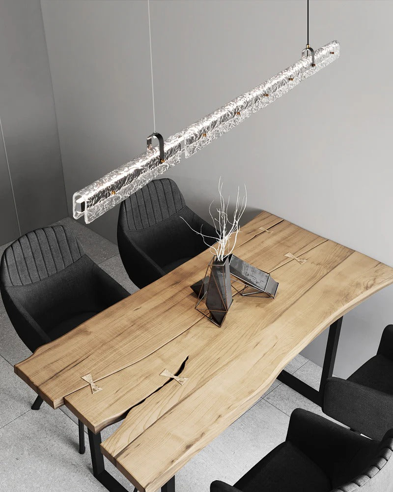 WOMO Black Linear Pendant Light-WM2332