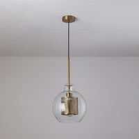 WOMO Elegant Round/Cylinder Glass Pendant Light-WM2095