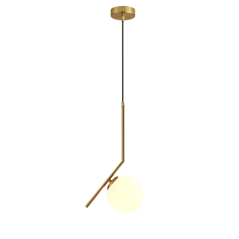 WOMO Glass Globe Pendant Light-WM2097