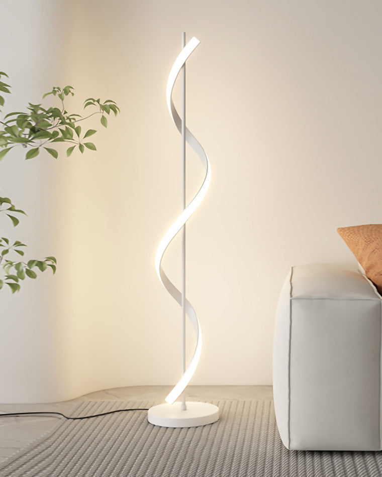 WOMO Dimmable Spiral Floor Lamp-WM7073