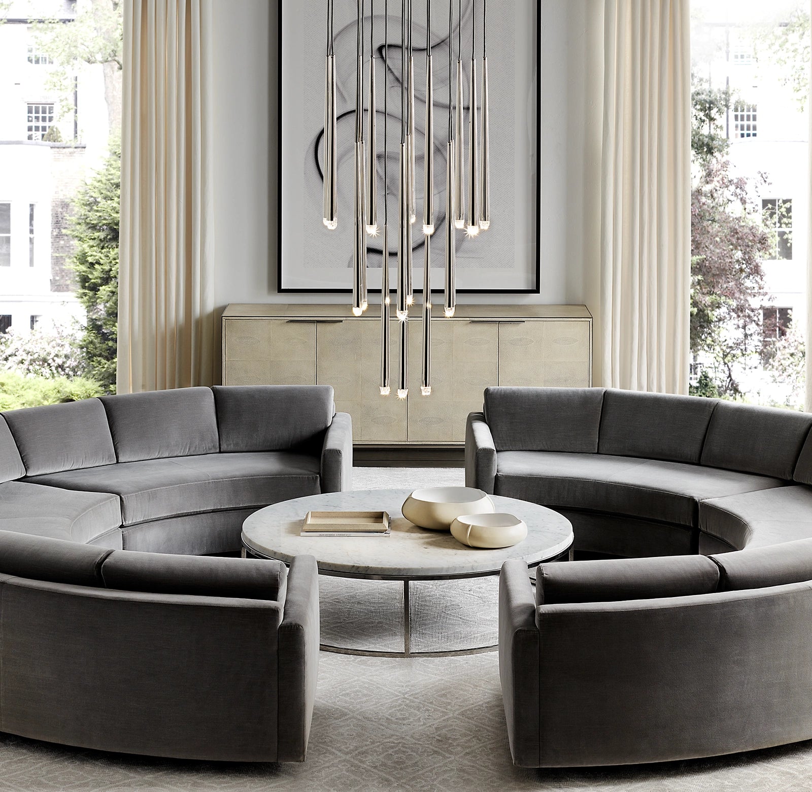 WOMO Pin Pendant Light - Aquitaine