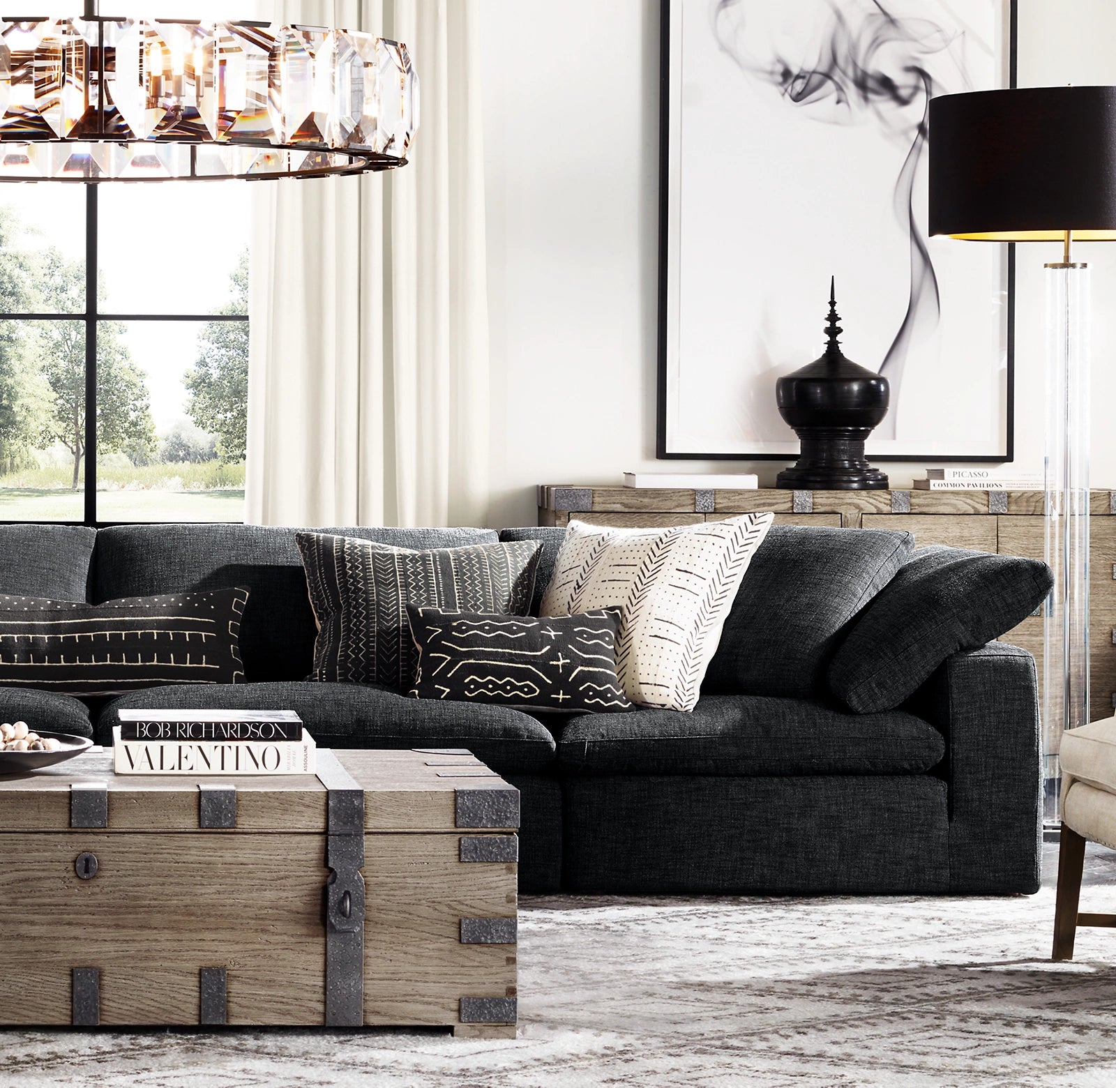 WOMO Crystal Round Chandelier – Harlow