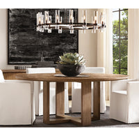 WOMO Cylindrical Glass Candle Round Chandelier - Ravelle