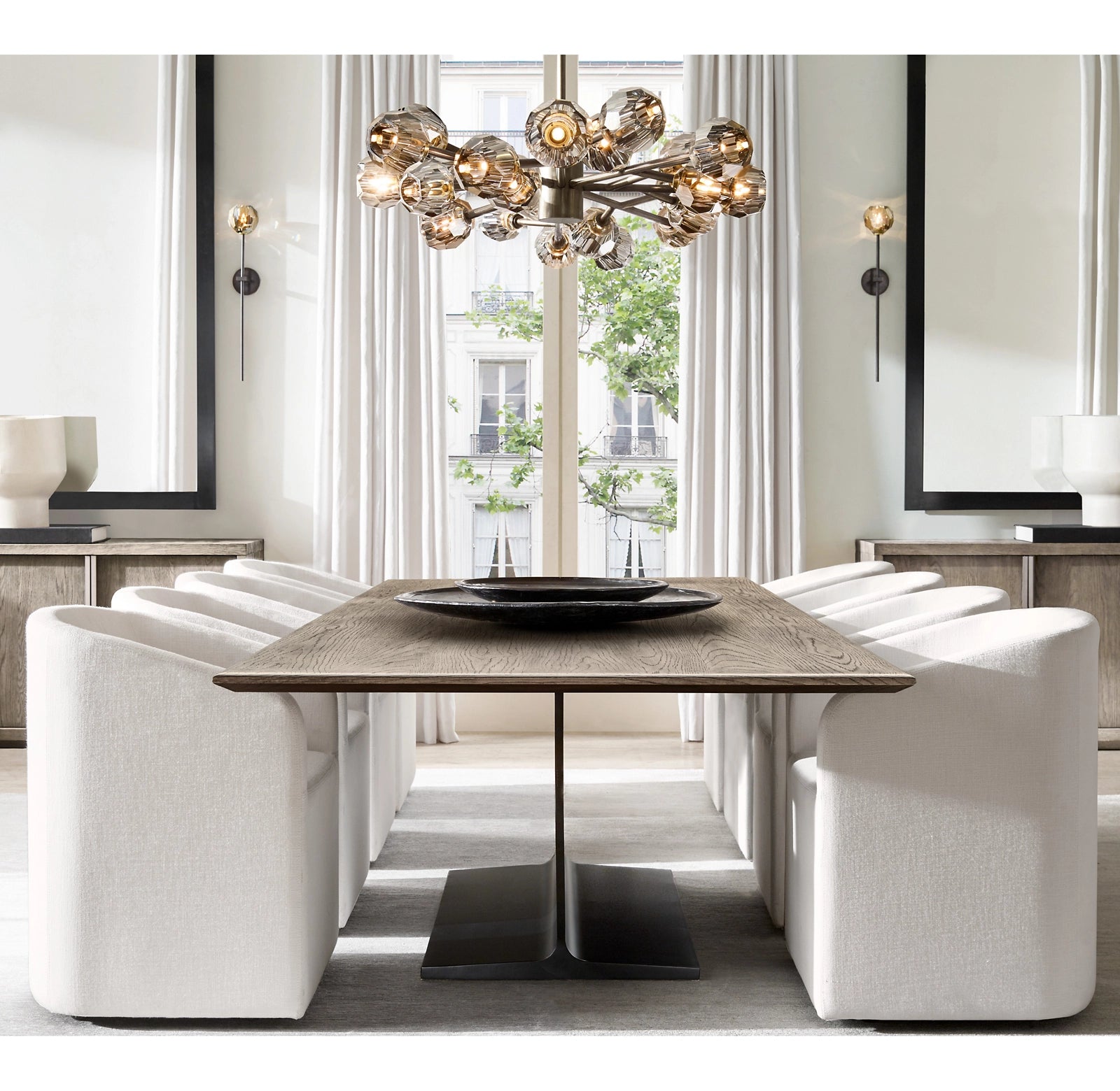 WOMO Crystal Arm Chandelier – Boule