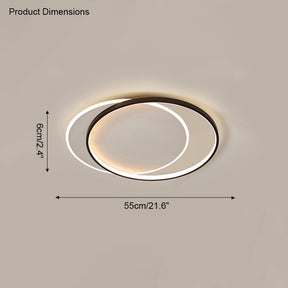 WOMO Geometric Flat Ceiling Light-WM1031