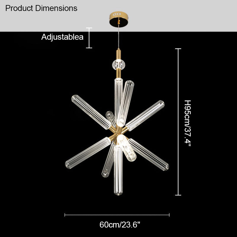 WOMO Cypher Vertical/Horizontal Glass Pendant light-WM2153