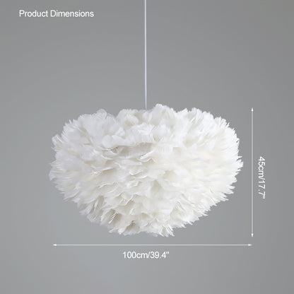 WOMO Feather Cloud Pendant Light-WM2217