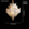 WOMO Fringe Tiered Chandelier-WM2079 thumbnail