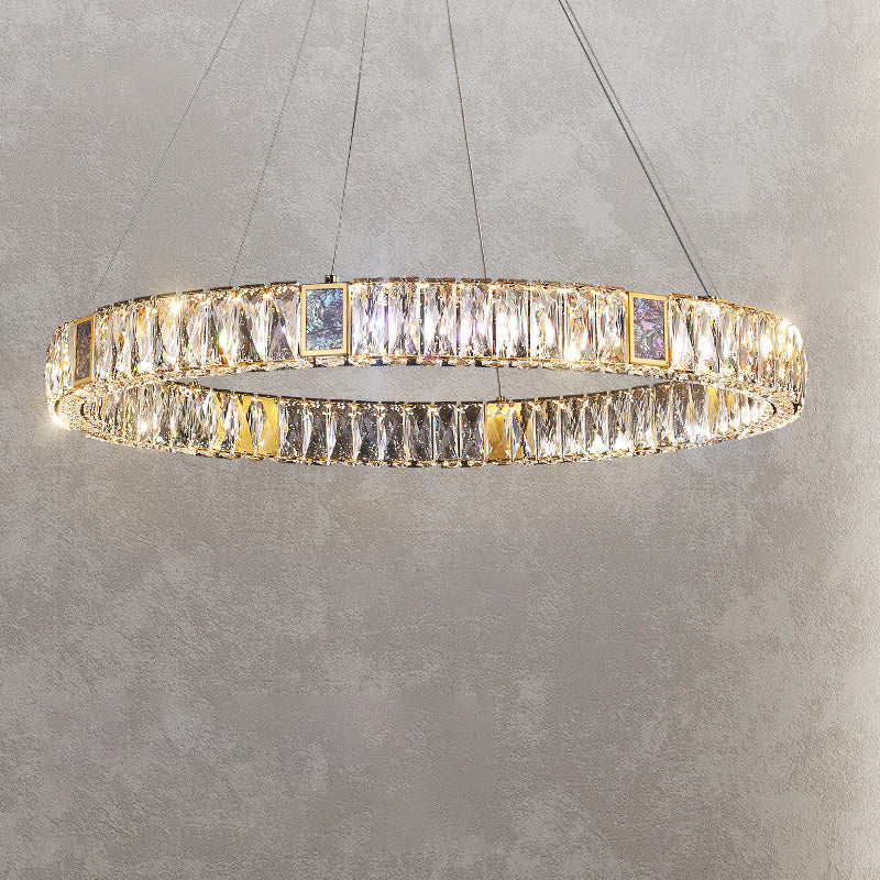 WOMO Round Crystal Chandelier-WM2355