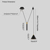 WOMO Cone Counterweight Pulley Swag Pendant Lamp-WM2230 thumbnail