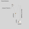 WOMO Cone Counterweight Pulley Swag Pendant Lamp-WM2230 thumbnail