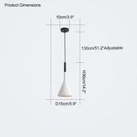 WOMO Small Cone Pendant Light-WM2126