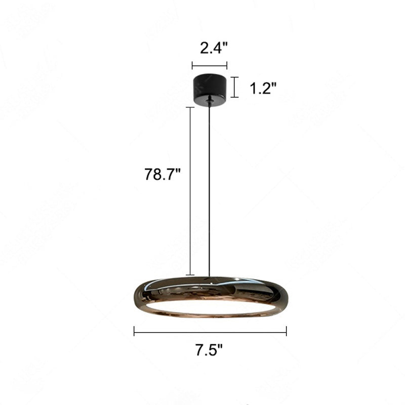 WOMO 3 Light Disc Pendant Light-WM2015