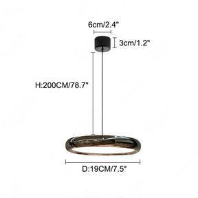 WOMO 3 Light Disc Pendant Light-WM2015