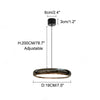 WOMO 3 Light Disc Pendant Light-WM2015 thumbnail