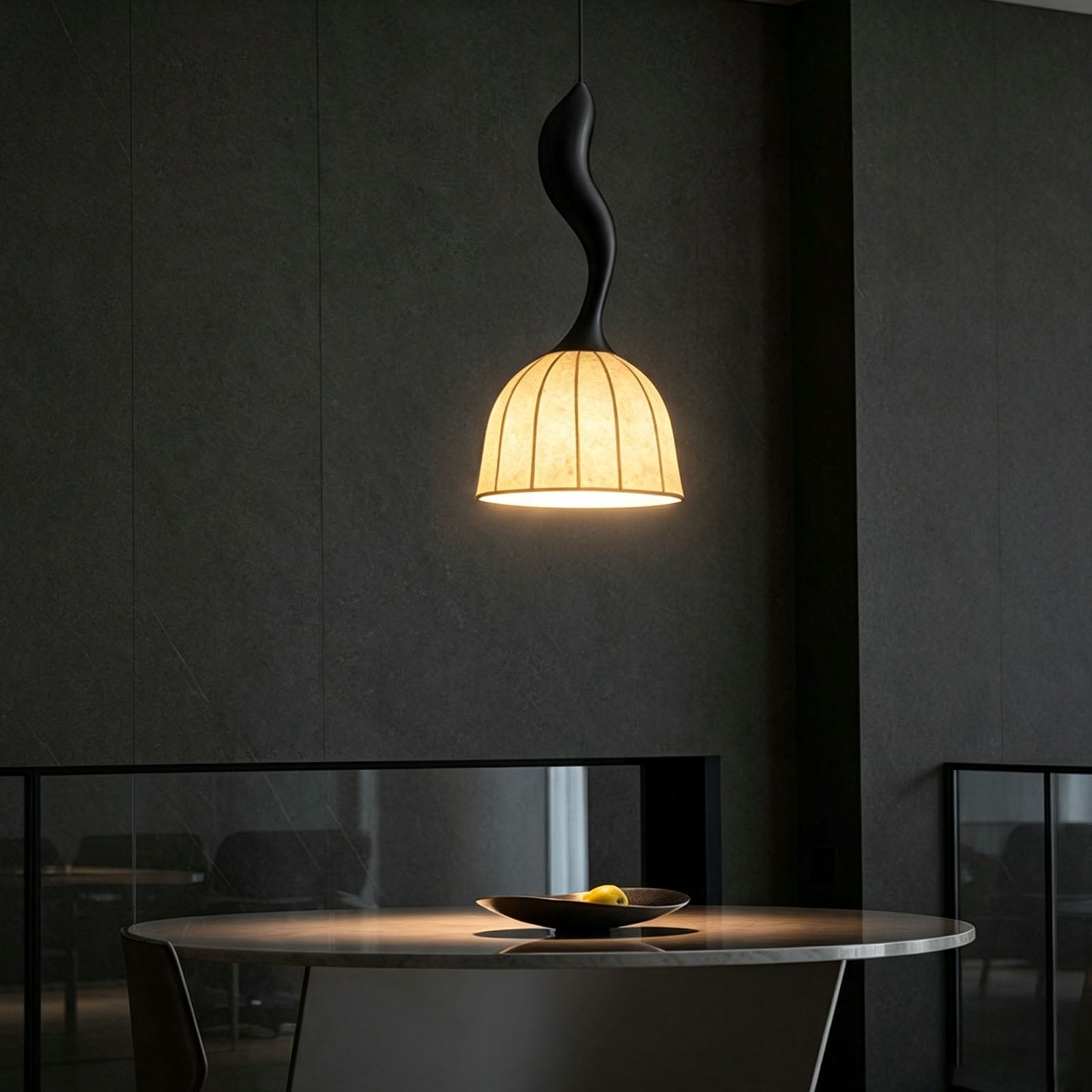 WOMO Bell Paper Shade Pendant Light-WM3244