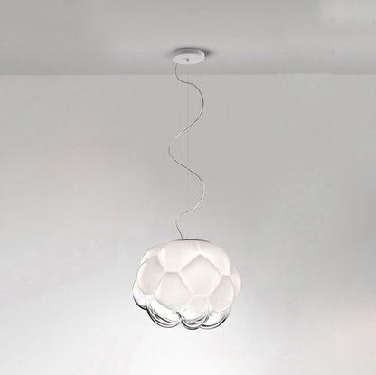 WOMO Cloud Milk Blown Glass Ceiling Light-WM1036