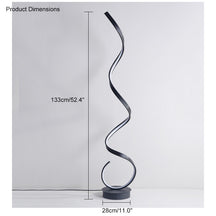 WOMO Spiral LED Floor Lamp-WM7017