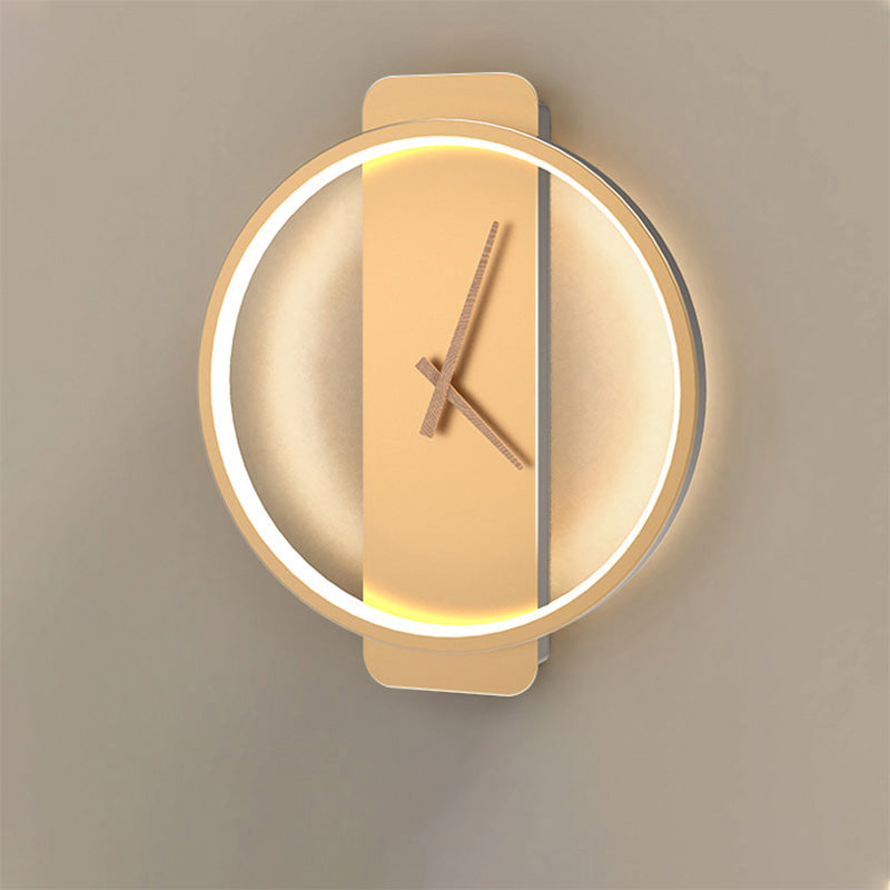 WOMO Wall Clock with Led Light-WM6012