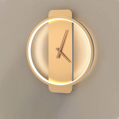 WOMO Wall Clock with Led Light-WM6012