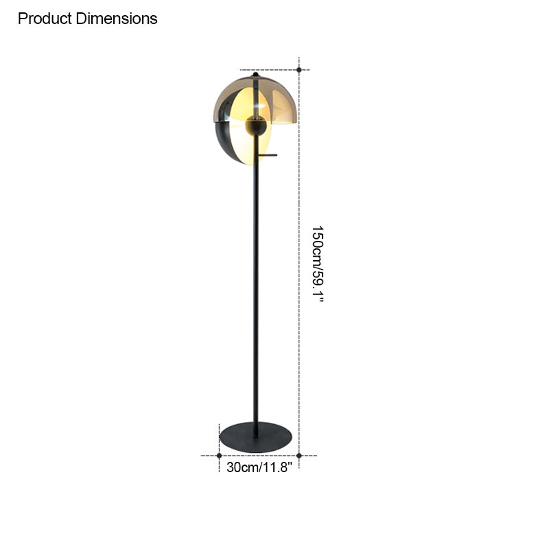 WOMO Half-spheres Floor Lamp-WM7030