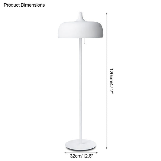 WOMO Acorn Floor Lamp with Pull Chain-WM7034