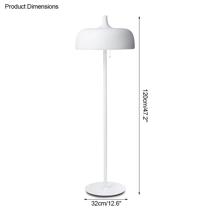 WOMO Acorn Floor Lamp with Pull Chain-WM7034