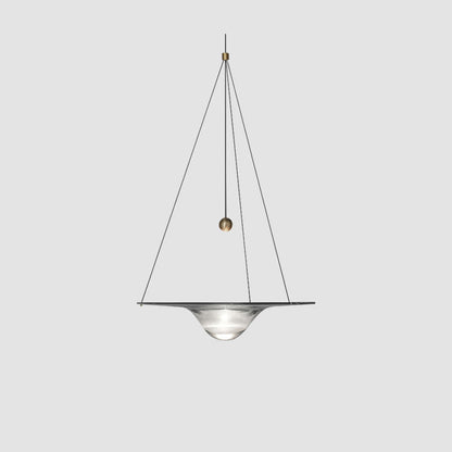 WOMO Ripple Glass Pendant Light-WM2092