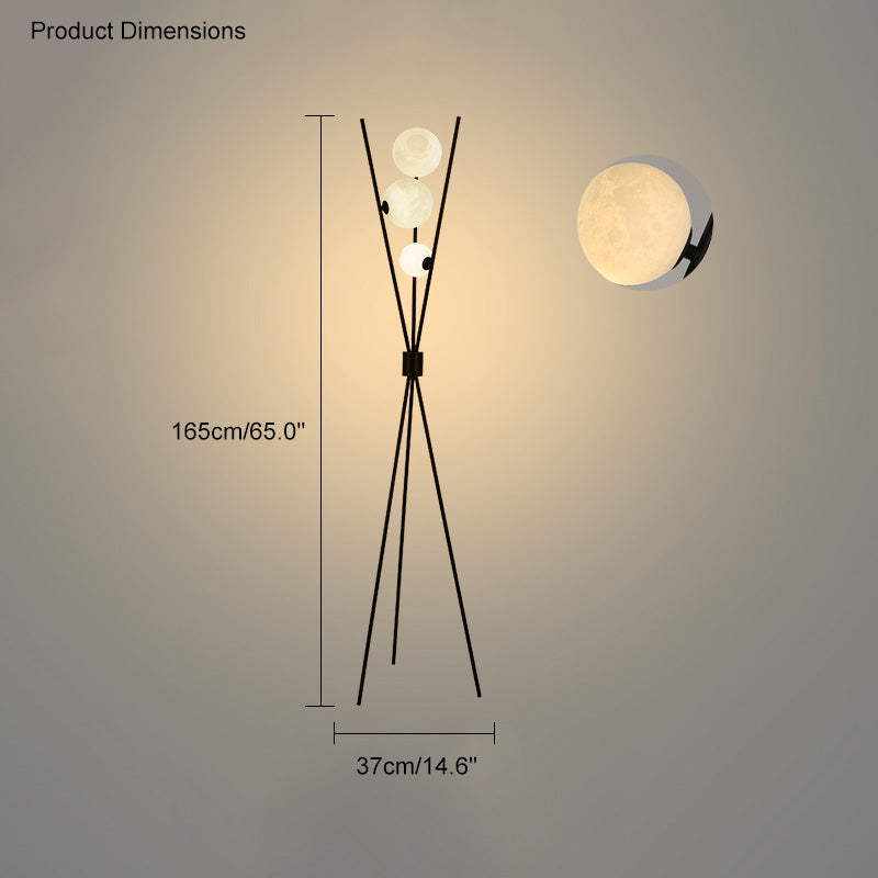 WOMO Bubbles Tripod Floor Lamp-WM7007