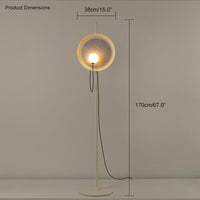 WOMO Designer Round Floor Lamp-WM7005