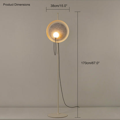 WOMO Designer Round Floor Lamp-WM7005