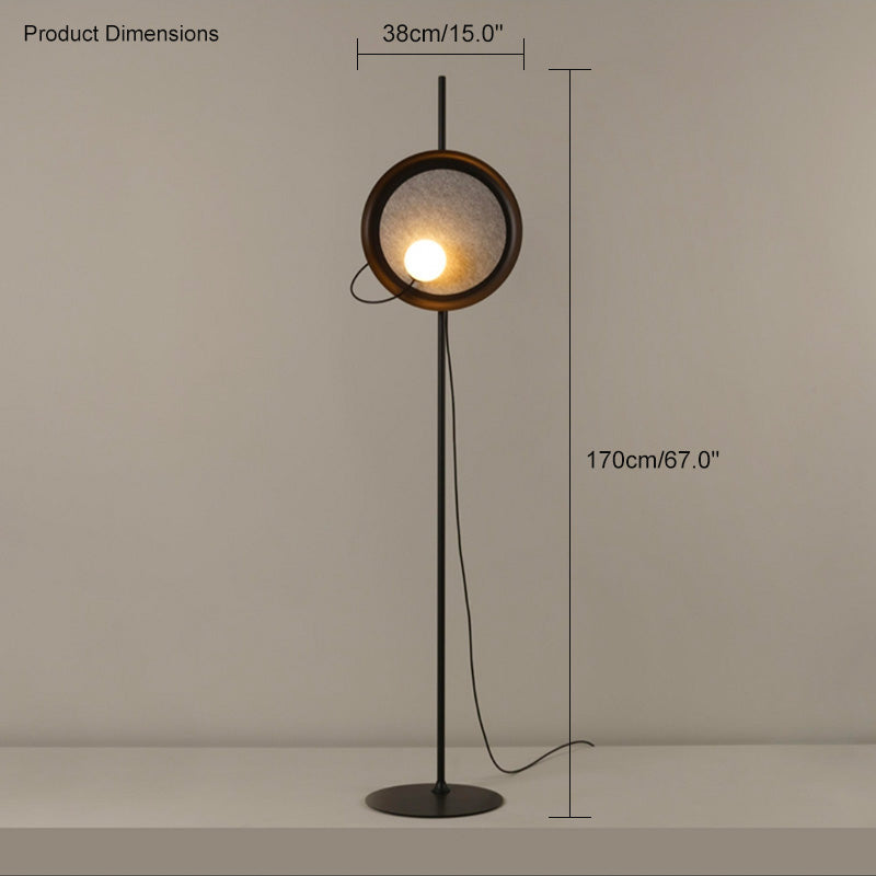 WOMO Designer Round Floor Lamp-WM7005