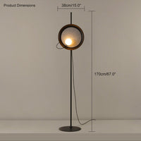 WOMO Designer Round Floor Lamp-WM7005