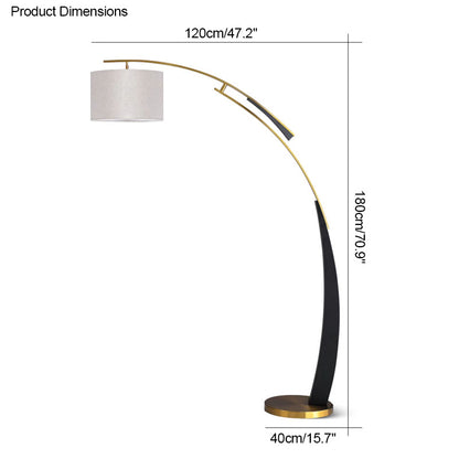 WOMO Arc Floor Lamp-WM7038