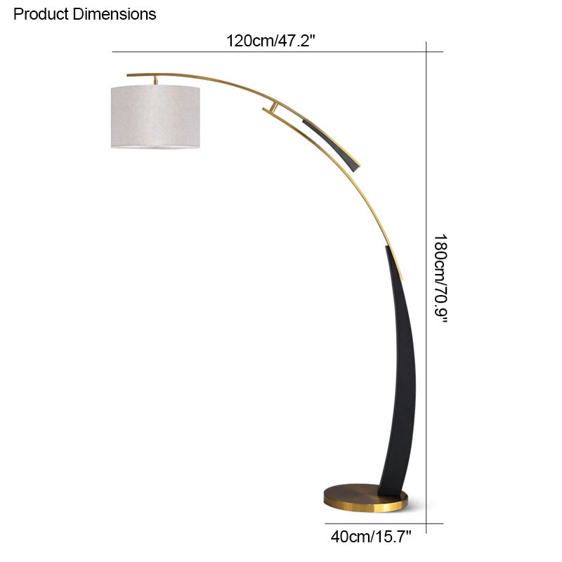 WOMO Arc Floor Lamp-WM7038