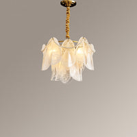 WOMO Tiered Glass Chandelier-WM2376