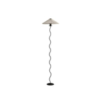 WOMO Pleated Squiggle Floor Lamp-WM7011