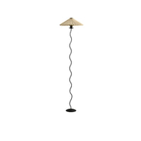 WOMO Pleated Squiggle Floor Lamp-WM7011
