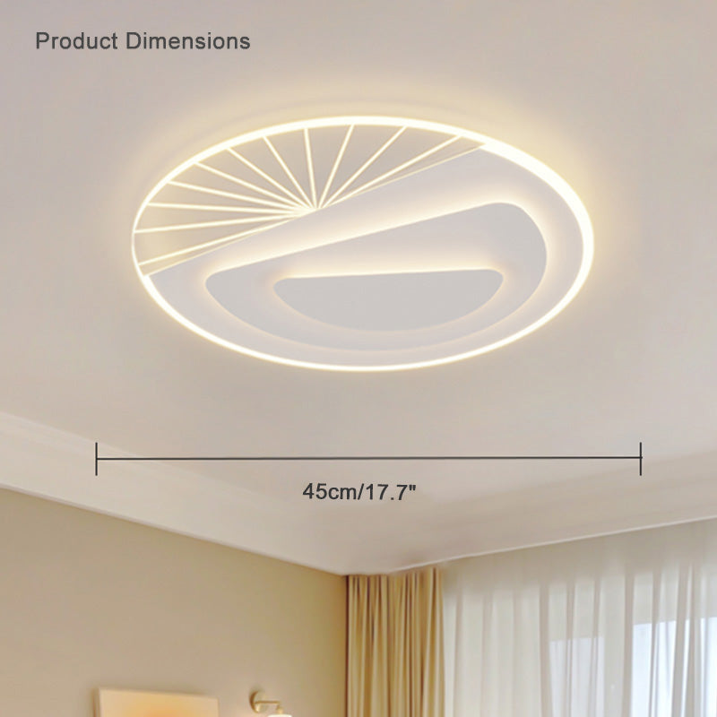 WOMO Flat Geometric Ceiling Light-WM1040