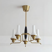 WOMO Trumpet‑shaped Glass Chandelier-WM3241