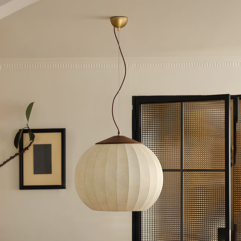 WOMO Fabric Lantern Pendant Light-WM3231