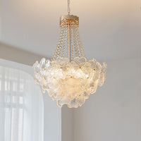 WOMO French Flower Glass Chandelier-WM2377