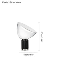 WOMO Large Glass Table Lamp-WM8019