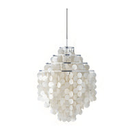 WOMO Art Deco Seashell Cone Chandelier-WM3223