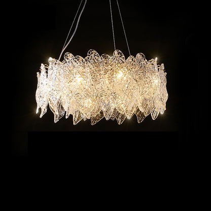 WOMO Leaf Glass Chandelier-WM2374