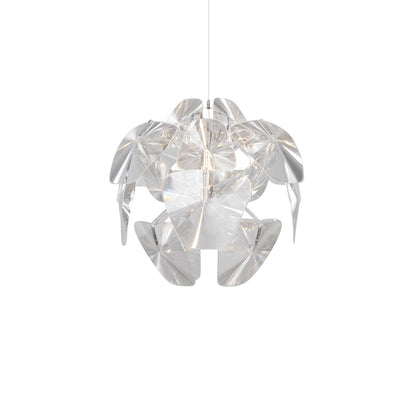 WOMO Mirrored Lucite Chandelier-WM2197