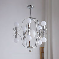 WOMO Bauhaus Globe Glass Chandelier-WM3242